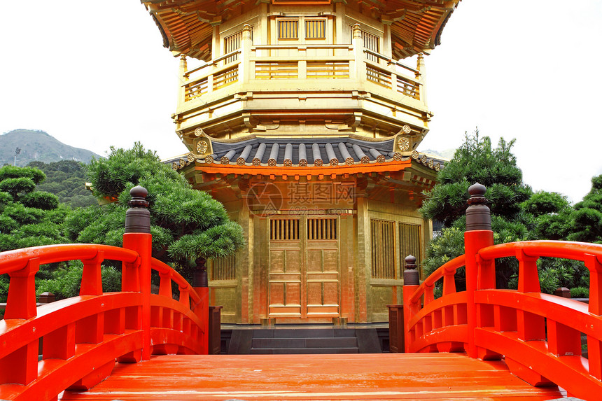 南里安花园的绝对完美之馆 洪洞城市假期花园建筑旅游王朝寺庙历史性天空金子图片