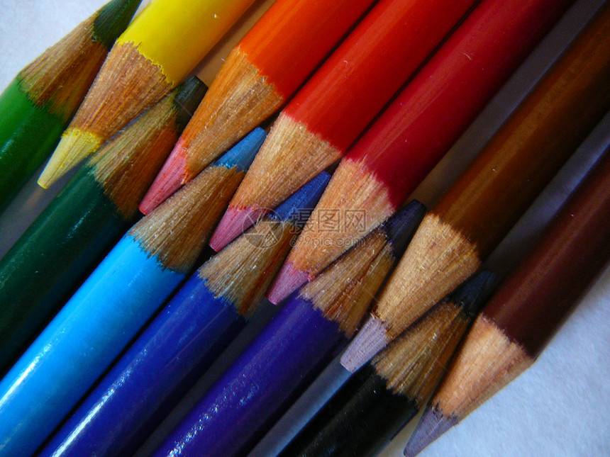 彩色笔绘画美术用品艺术补给品学校图片