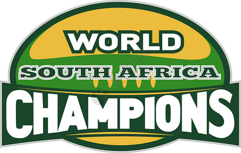 非洲南部的橄榄球世界冠军赛背景图片