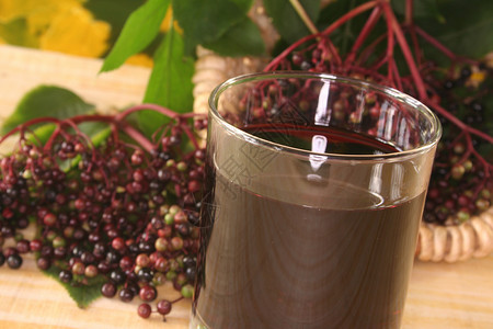 长莓果汁防御浆果飞行维生素水果植物熟料黑色果汁药品高清图片