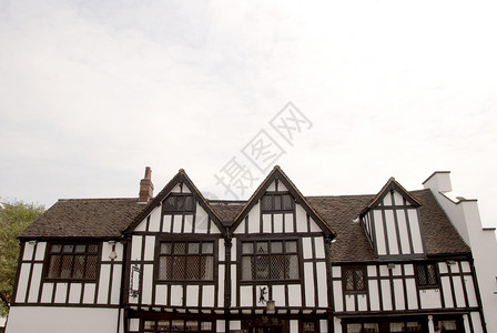 图多大楼建筑学建筑历史白色条纹乡村结构木材木头黑色背景图片