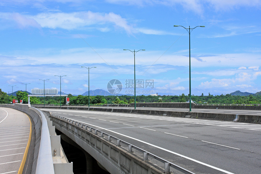 廷九桥 通高速公路和清九桥天空景观运输海洋场景车辆街道曲线旅行图片