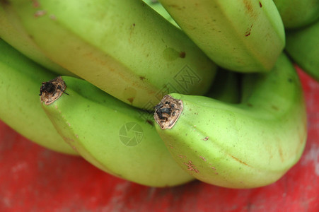 香蕉水果食物健康饮食绿色生活方式背景图片
