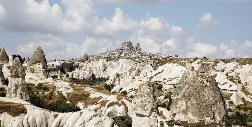 在土耳其Gerome山丘上的Uchisar图片