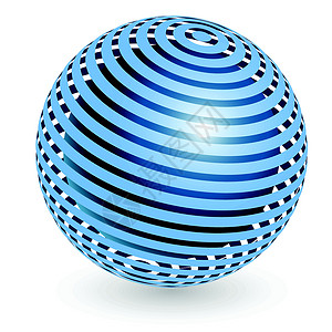 蓝球按钮珍珠地球行星白色数字化阴影蓝色圆圈球体背景图片