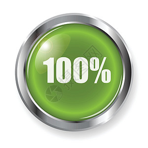 绿按钮数据金属绿色白色互联网背景图片