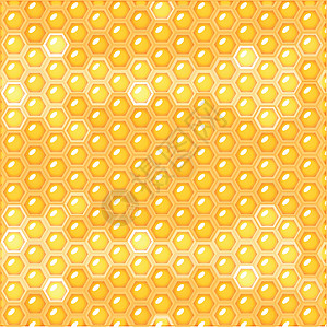 蜂蜜甜蜜液体利润甜点蜂窝糖浆黄色焦糖插图药品背景图片
