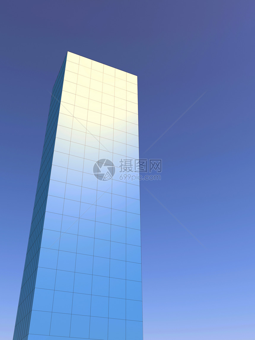 公司建设环境渲染建筑蓝图商业经济插图青色营销办公室图片