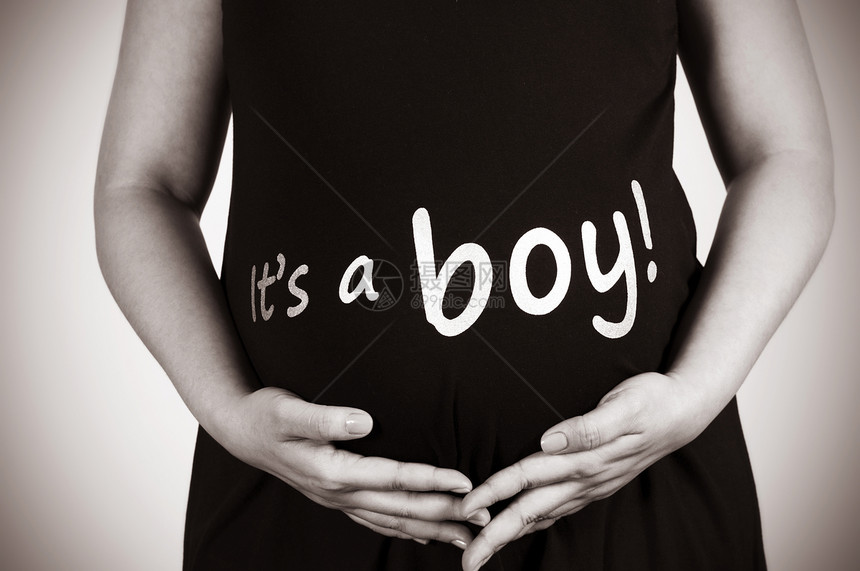 是个男孩 Its a boy棕褐色父母身体后代卫生婴儿几个月母亲女士生长图片