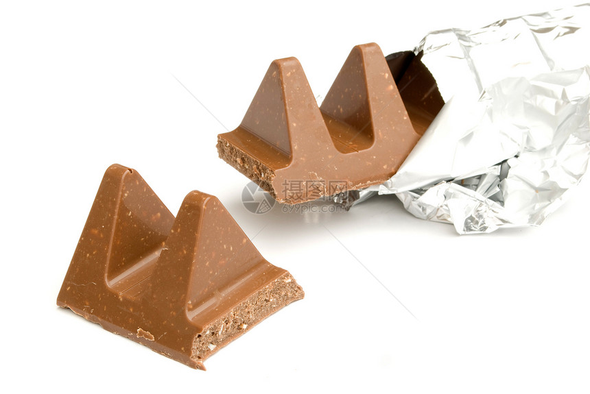 巧克力条礼物美食营养小吃可可甜点宏观牛奶糖果坚果图片