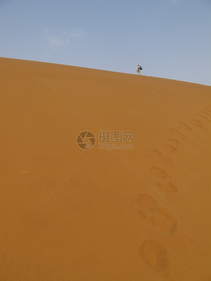 Sand Dune &纳米比亚国家公园图片