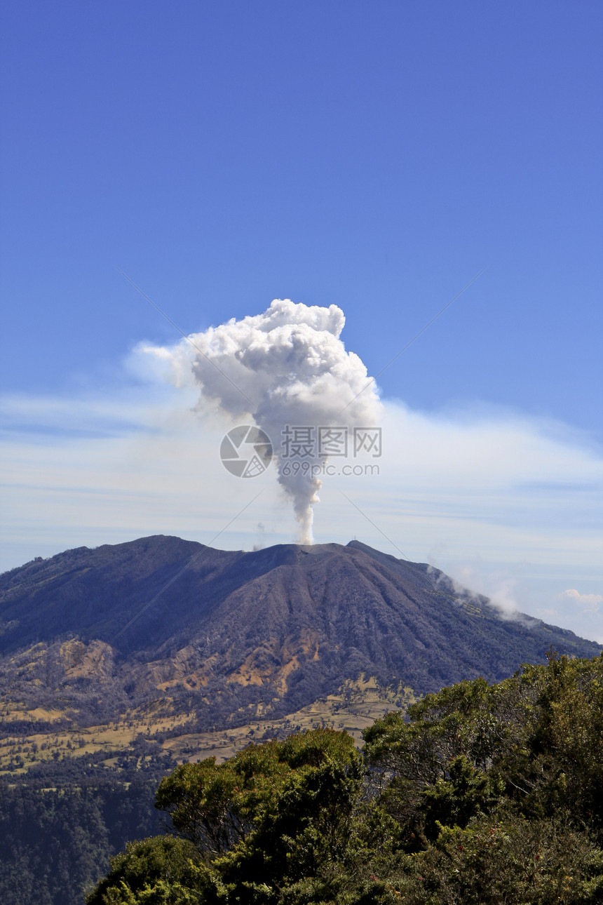 哥斯达黎加Turrialba 火山图片