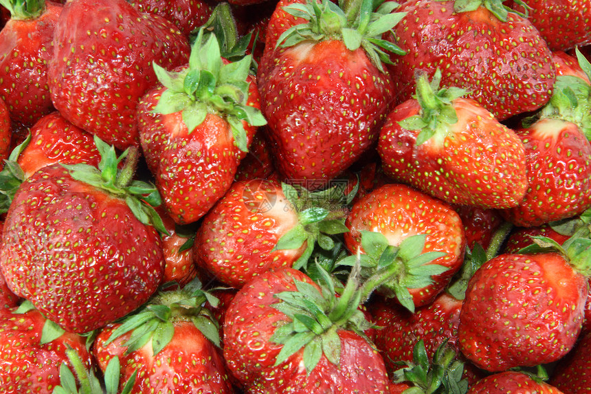 草莓红色食物水果浆果图片