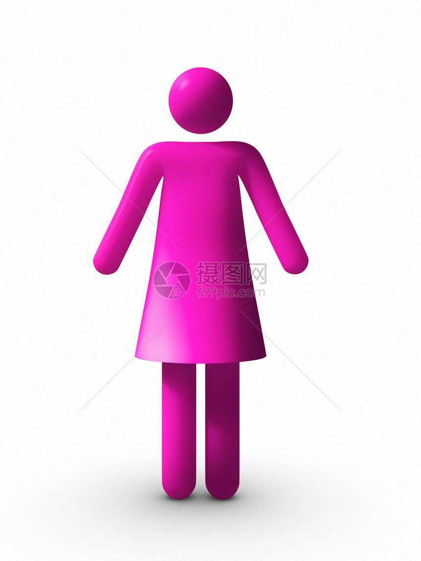 女性符号标志粉色性别厕所洗手间人类卫生间图片