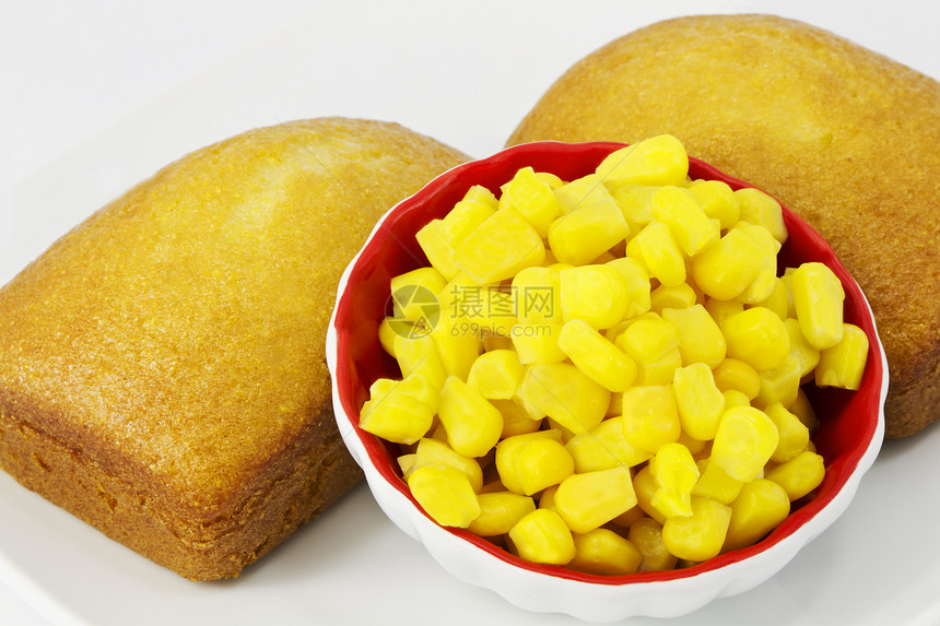 玉米面包面包粮食食物钥匙纤维糖类玉米小菜棒子面营养图片