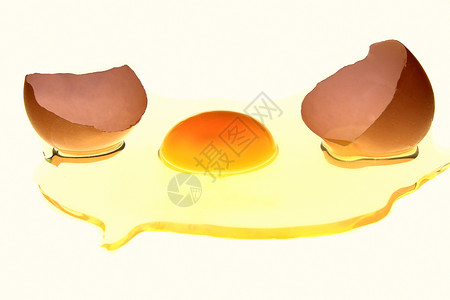 鸡蛋磁盘圆圈白色蛋黄圆形车轮黄色船体背景图片