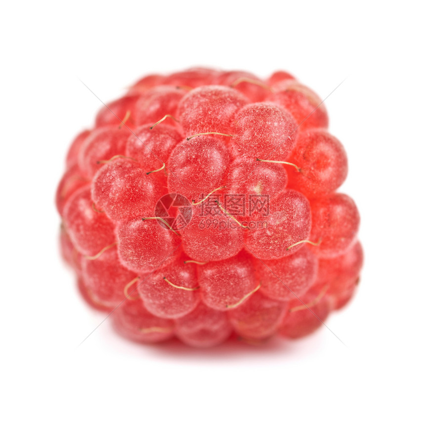 新鲜草莓水果甜点浆果营养花园叶子团体维生素果味覆盆子图片
