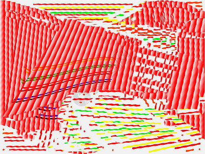 矢量绘图白色黄色绿色蓝色红色背景图片
