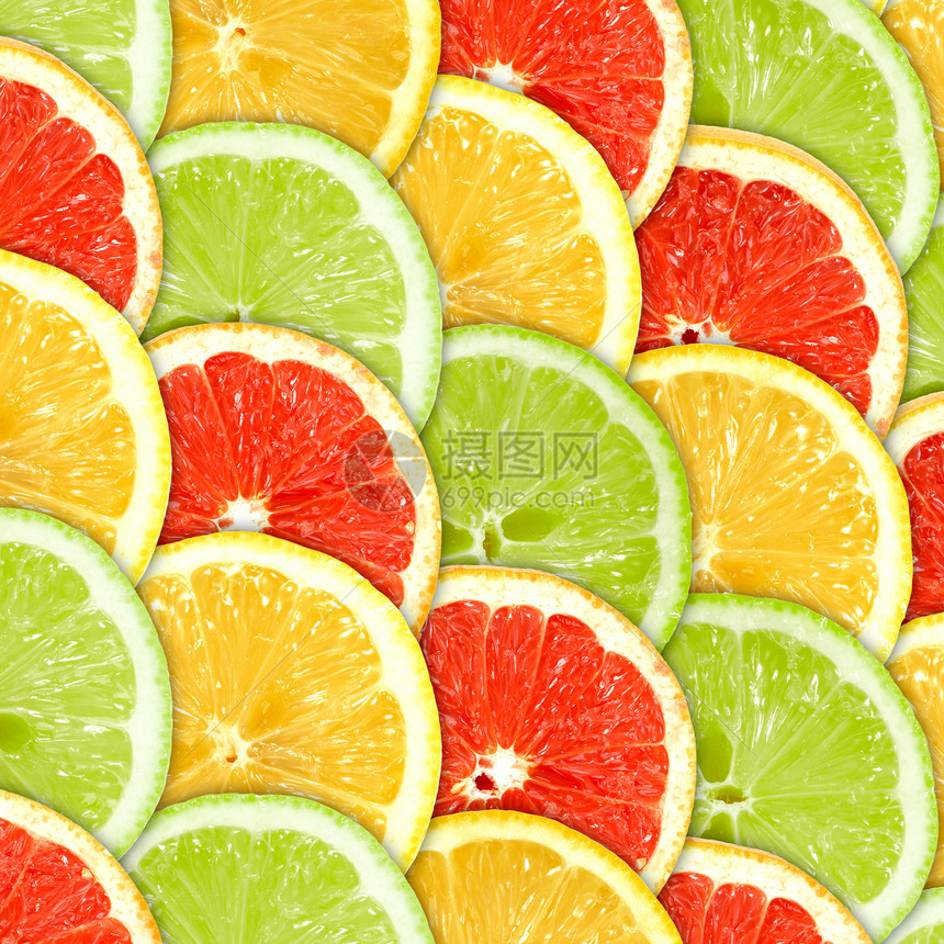 背景 柑橘水果切片工作室柚子宏观圆圈柠檬活力绿色照片橙子食物图片