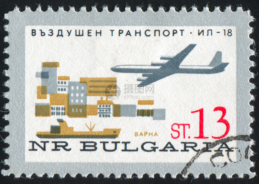 平平面历史性信封翅膀车辆建筑学木板邮件城市邮票引擎图片