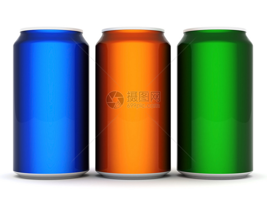 铝罐店铺商品啤酒推介会反射品牌产品金属插图液体图片