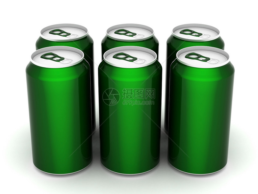 铝罐产品营销插图苏打饮料金属商品反射啤酒推介会图片