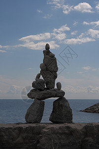 印度雕像岩石石头艺术工艺背景图片