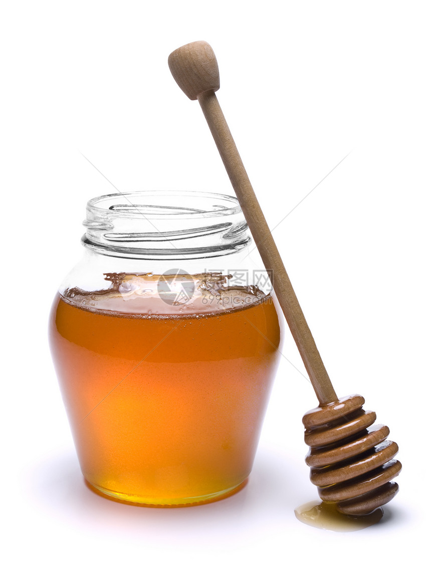 蜂蜜罐产品木头金子摄影用具液体营养花蜜蜂蜜玻璃图片