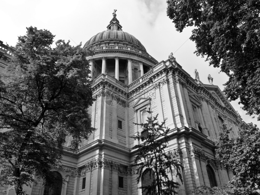 伦敦圣保罗大教堂宗教教会主场英语建筑学先生信仰王国大教堂图片