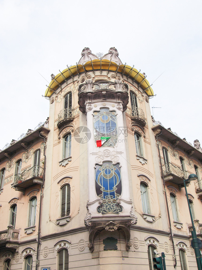 都灵Casa Flaeur芙蓉房子自由住宅地标建筑学建筑图片