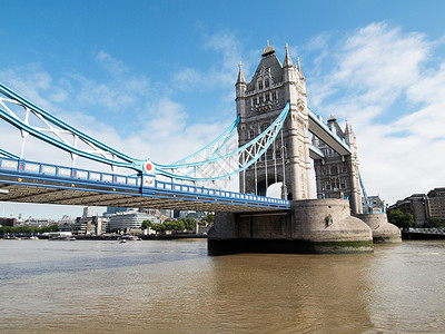 伦敦塔桥英语王国建筑学背景图片