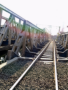 铁路桥交通运输火车背景图片