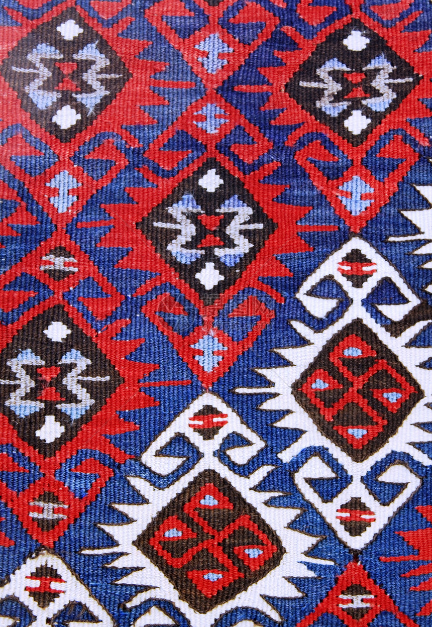 地毯小地毯手工几何学工艺纺织品装饰品材料挂毯编织织物图片