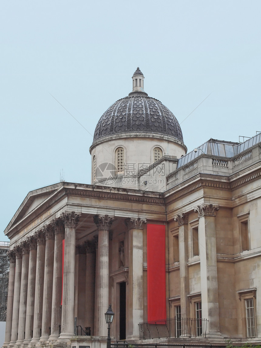 国家美术馆 伦敦正方形王国画廊英语建筑学图片