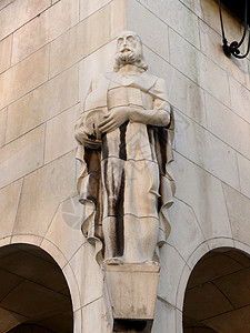 保加利亚索非亚的骑士纪念碑背景图片