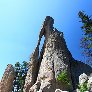 针眼形成  南达科他州编队旅行地形栖息地国家公园场景地标环境荒野背景图片