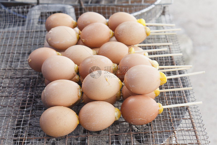 糖蛋格栅食物美食家烹饪金属图片