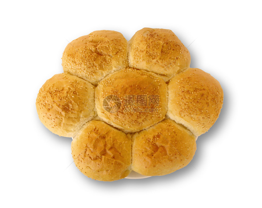 芝麻面包面粉金子食物厨房化合物碳水脆皮早餐粮食种子图片