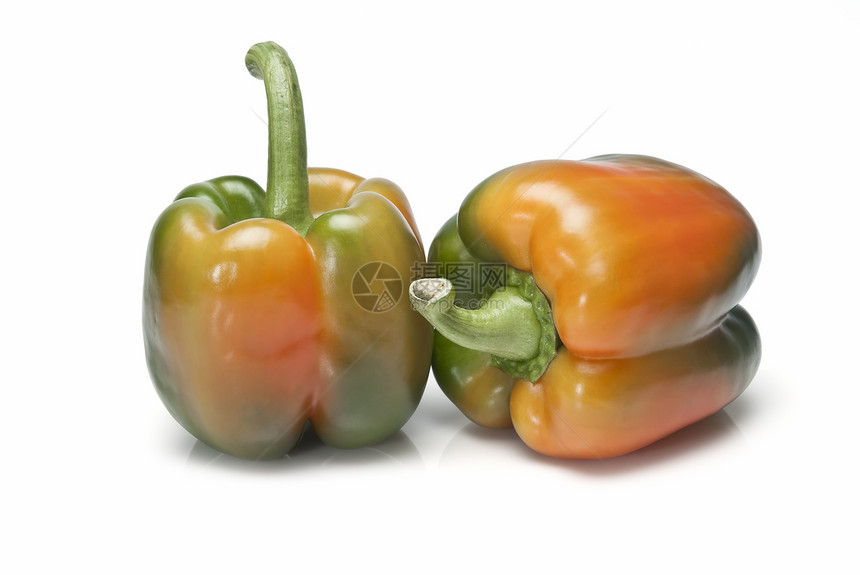 两片胡椒蔬菜农业健康水果营养红色生态美食烹饪辣椒图片