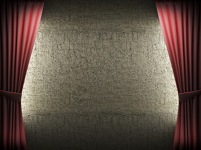 天鹅绒幕幕开场场景剧院织物推介会歌词展示艺术布料窗帘观众背景图片