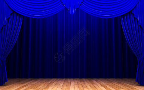 蓝色天鹅绒幕幕幕开场观众推介会歌词剧场织物气氛场景布料剧院手势背景图片