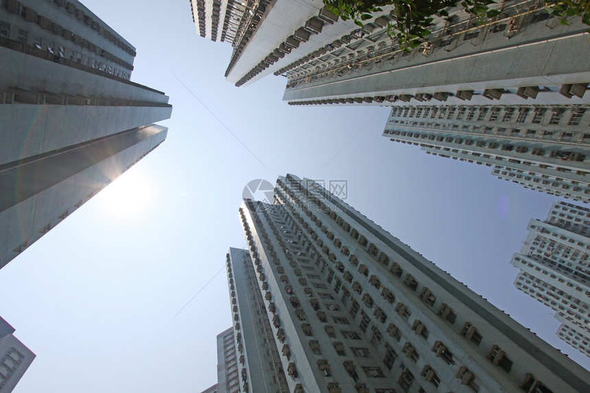 香港公寓楼区建筑运输住房房子家庭市中心土地住宅建筑学财产图片