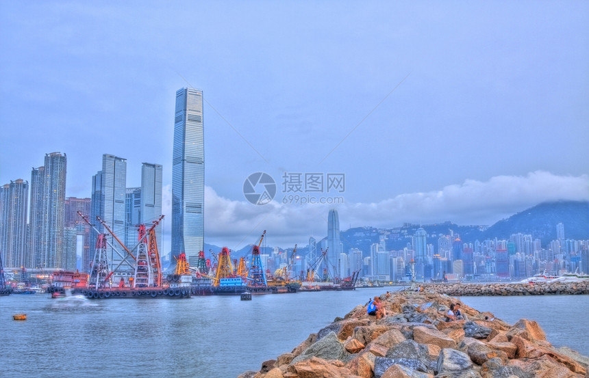 香港港港和船舶图片