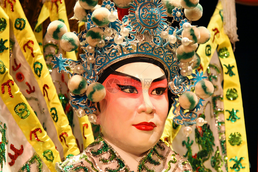 广东歌剧模拟特辑展示旅游服饰男人翅膀唱歌化妆品戏剧娱乐传统图片