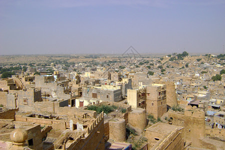 古印度城背景