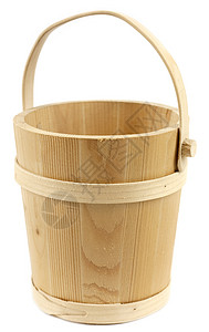 木制桶手工业棕色松树白色手工温泉场地背景图片