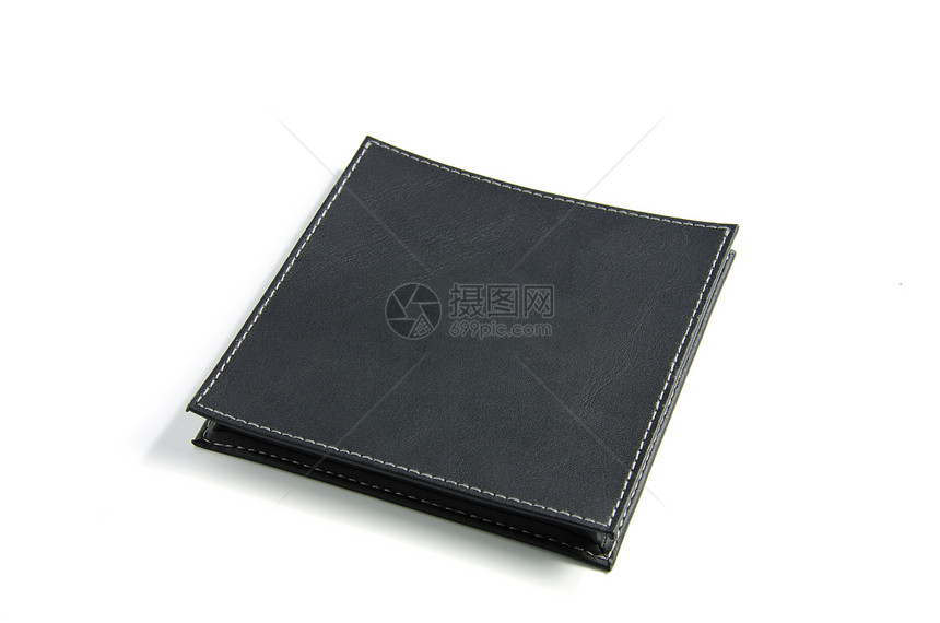 黑色皮黑案框架配饰目录旅行手提包商业口袋公文包卡片文件夹图片