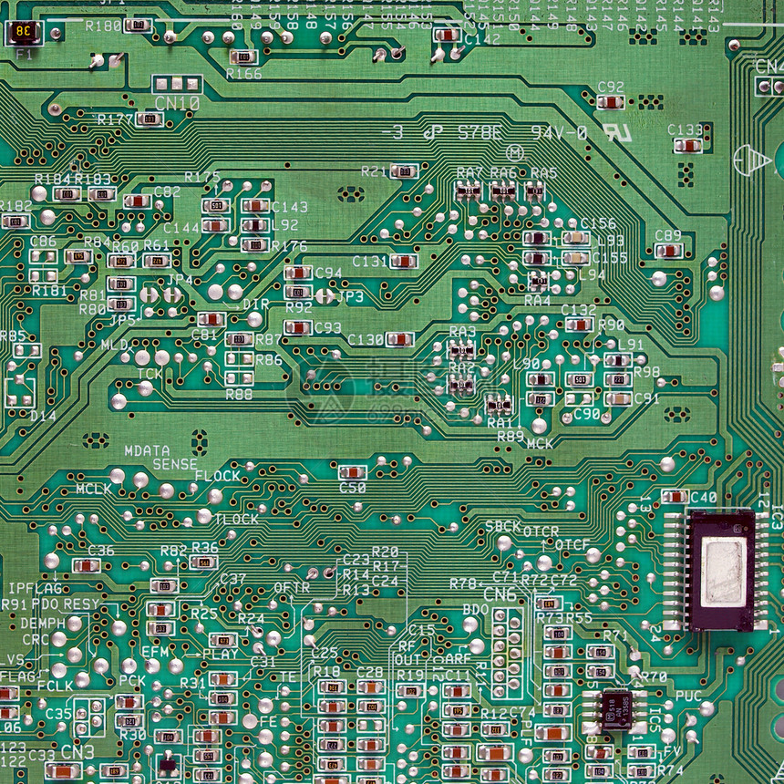 印刷电路电子产品蚀刻技术接线电阻器电脑工具电路板痕迹收音机图片