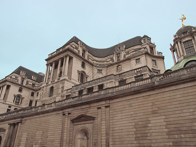 英格兰银行建筑学王国历史建筑英语图片素材