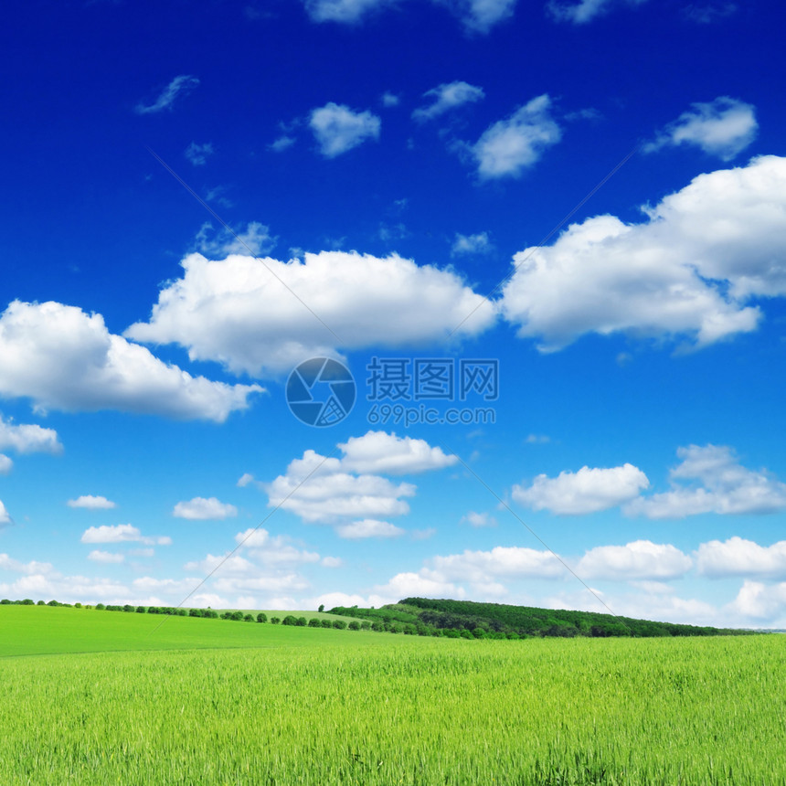 弹出字段地平线牧场场景农村天气土地太阳墙纸农业蓝色图片